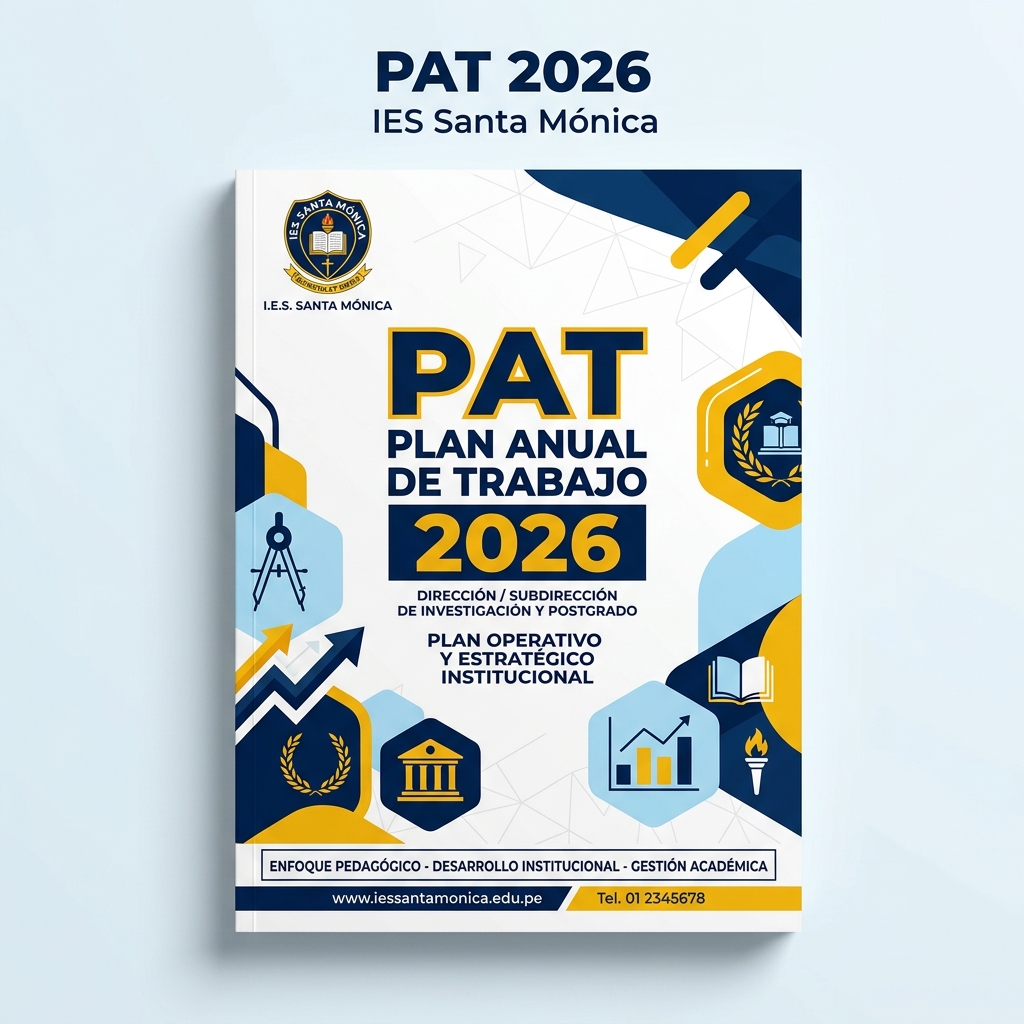 Portada de Plan Anual de Trabajo (PAT 2026)